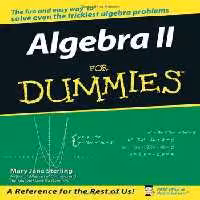 Algebra 2 for Dummies کتاب جبر 2 برای دامیز