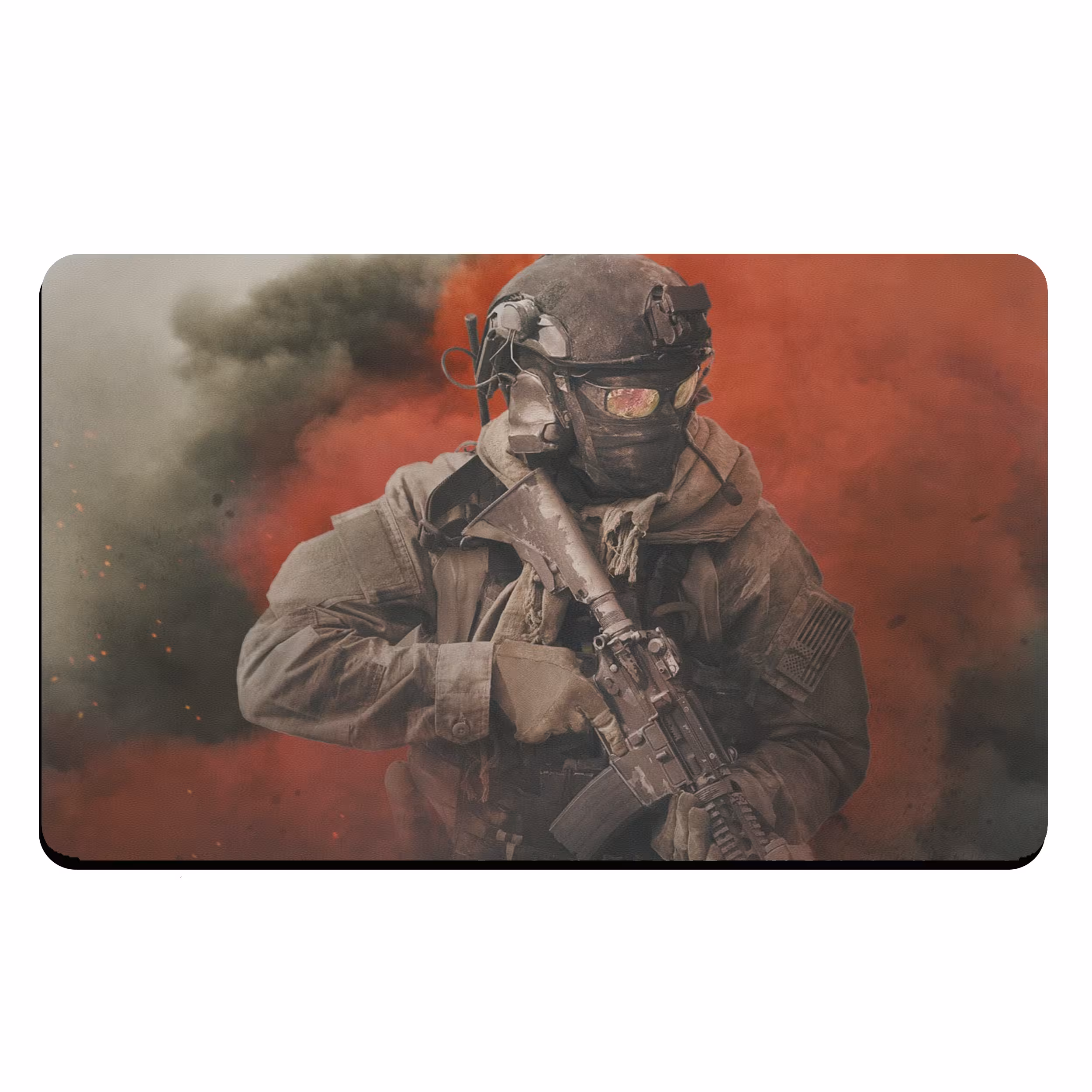 ماوس پد مخصوص بازی طرح Call Of Duty مدل MOUB-500