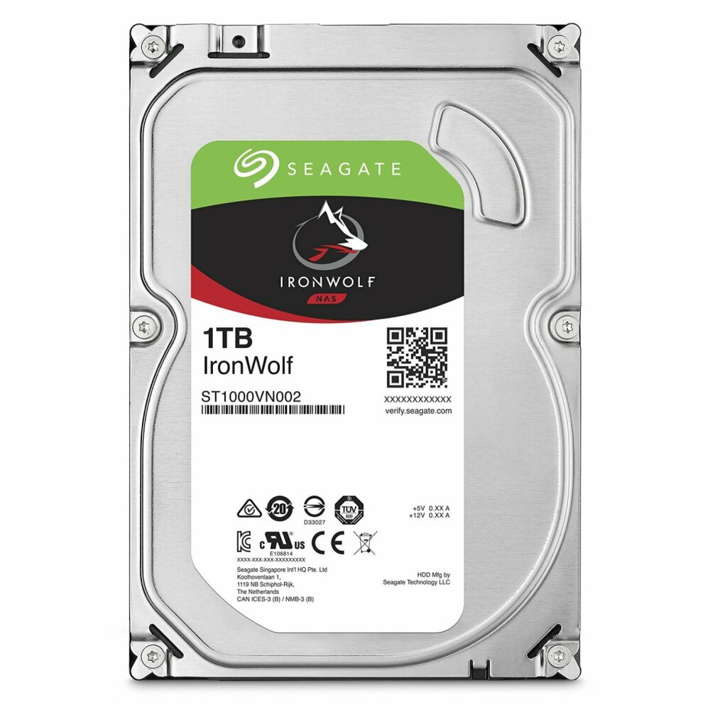 هارد اینترنال سیگیت IronWolf NAS 1TB