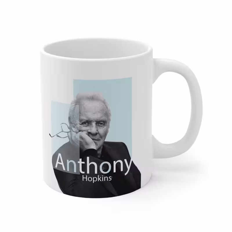 ماگ طرح آنتونی هاپکینز Anthony Hopkins مدل NM1928
