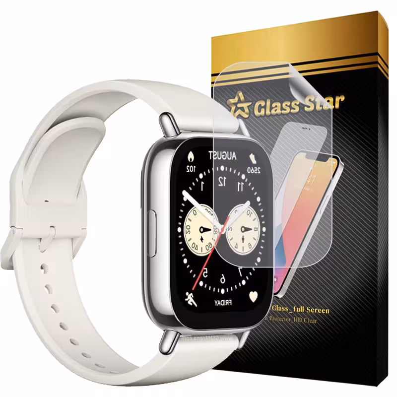 محافظ صفحه نمایش گلس استار مدل NNOG20 مناسب برای ساعت هوشمند شیائومی Redmi Watch 5 Lite | کالا برتری