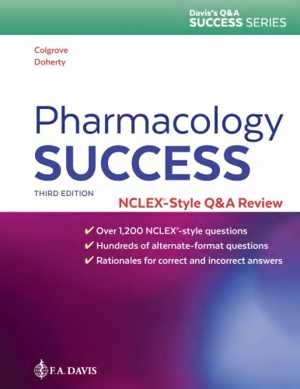 [PDF] دانلود کتاب Pharmacology Success - Nclex®-Style Q&amp;A Review, 3rd ed, 2018