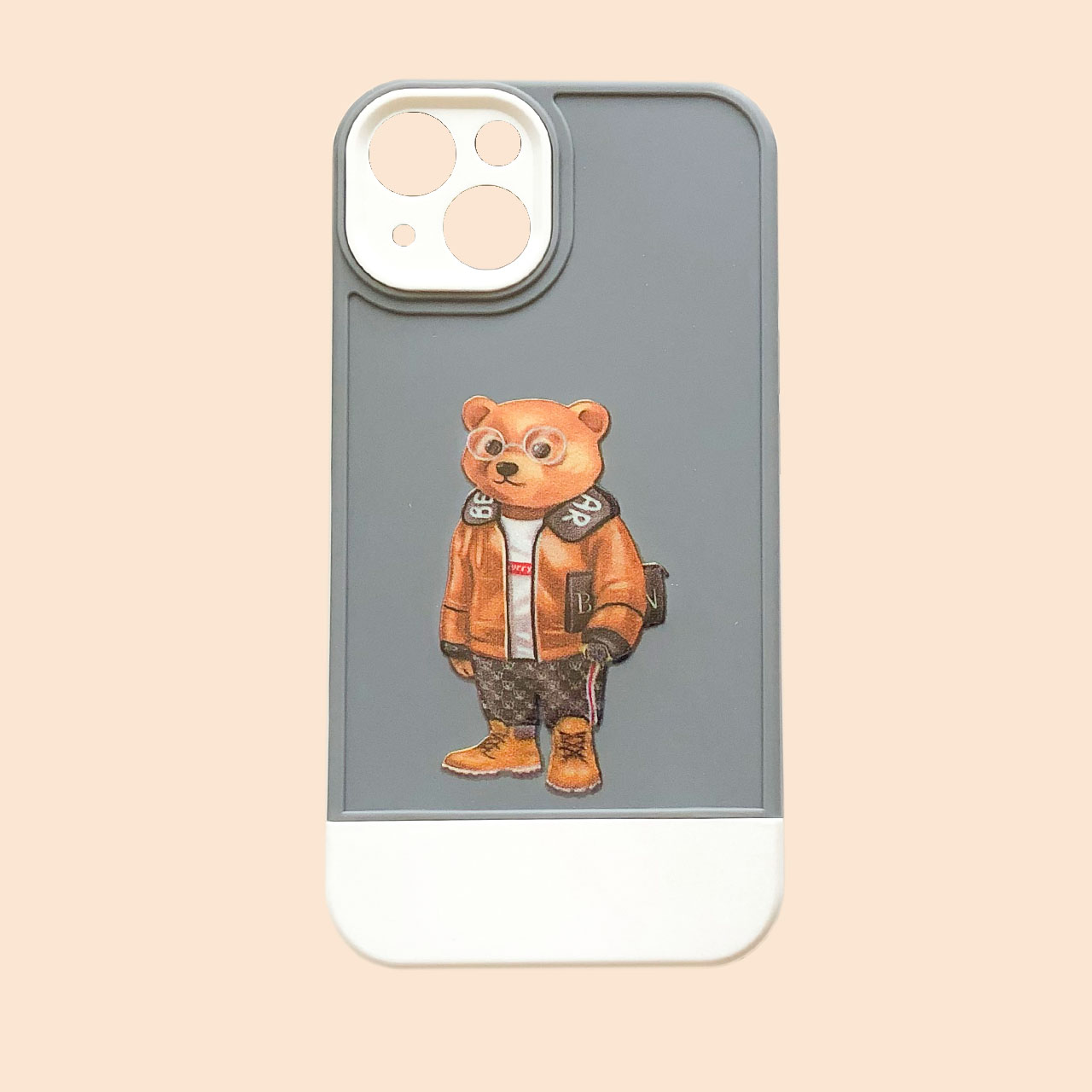 کاور طرح تدی مدل  GRYTEDI014P مناسب برای گوشی موبایل اپل iphone 14plus