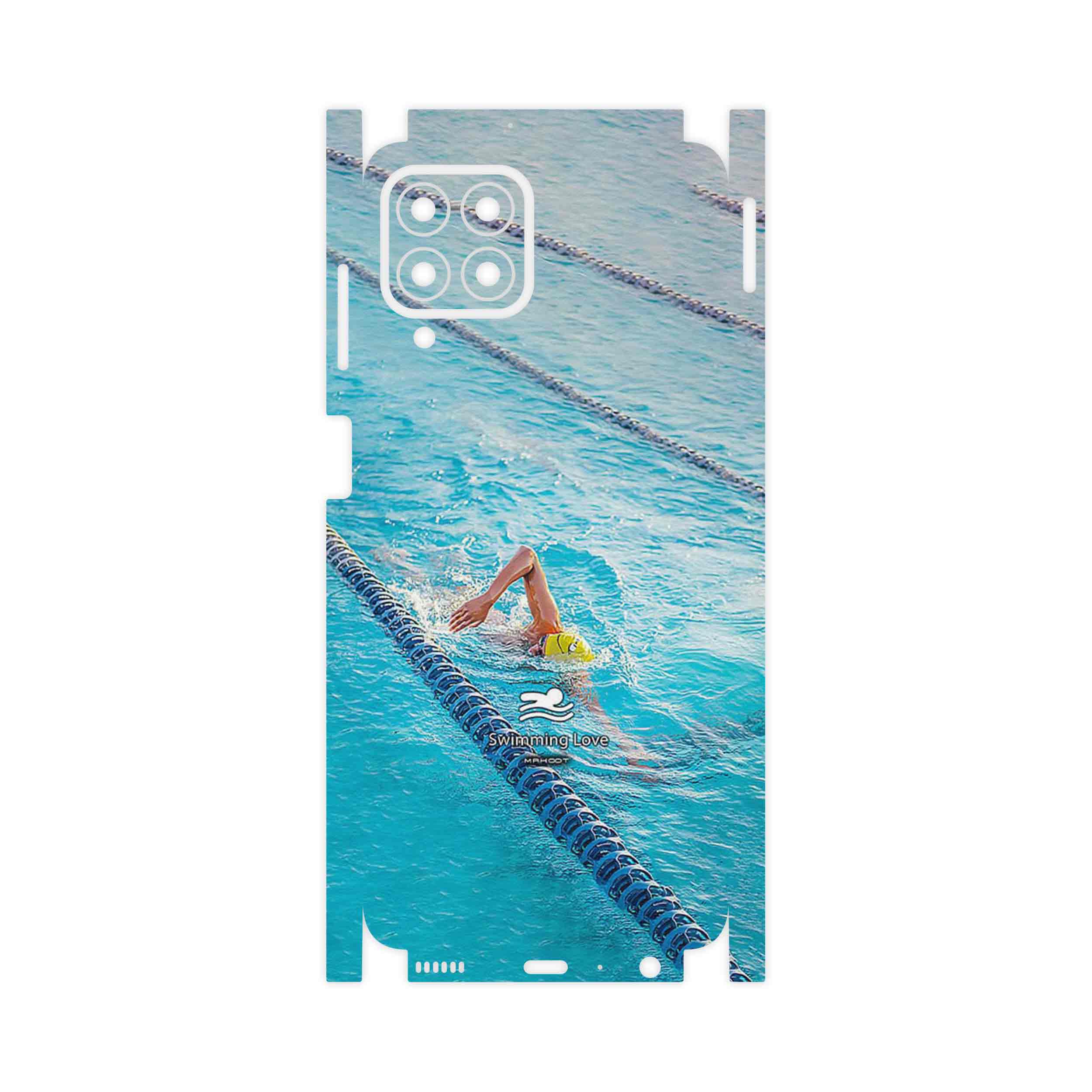 برچسب پوششی ماهوت مدل Swimming-FullSkin مناسب برای گوشی موبایل سامسونگ Galaxy M33