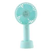 پنکه رومیزی شارژی مدل Simple life آبی
