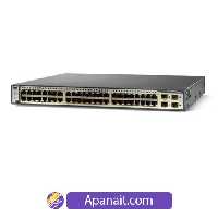 سوئیچ شبکه مدیریتی سیسکو 48 پورت WS-C3750G-48TS-S