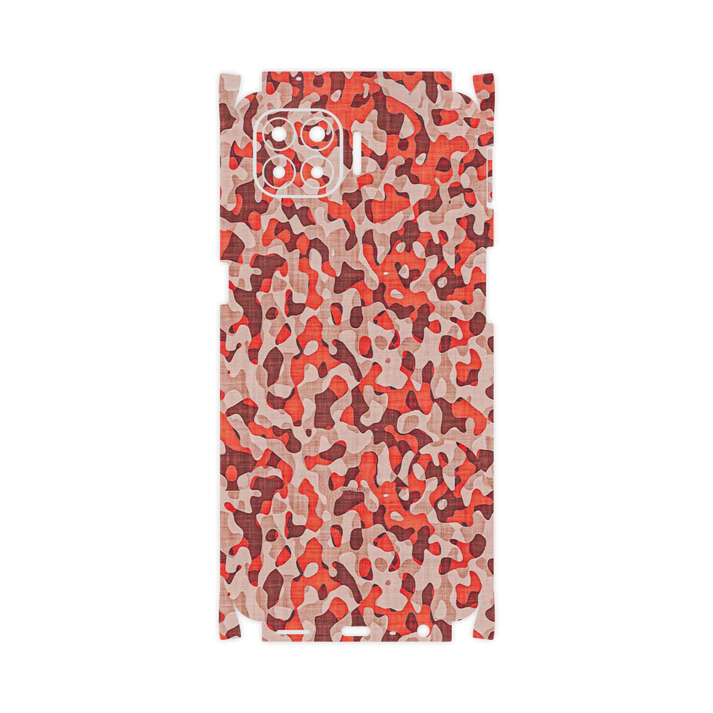 برچسب پوششی ماهوت مدل Red Infantry Army-FullSkin مناسب برای گوشی موبایل اپو A93