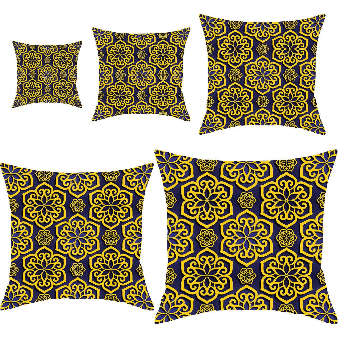 کوسن رنس کد S5-10091 مجموعه 5 عددی کوچک تا بزرگ