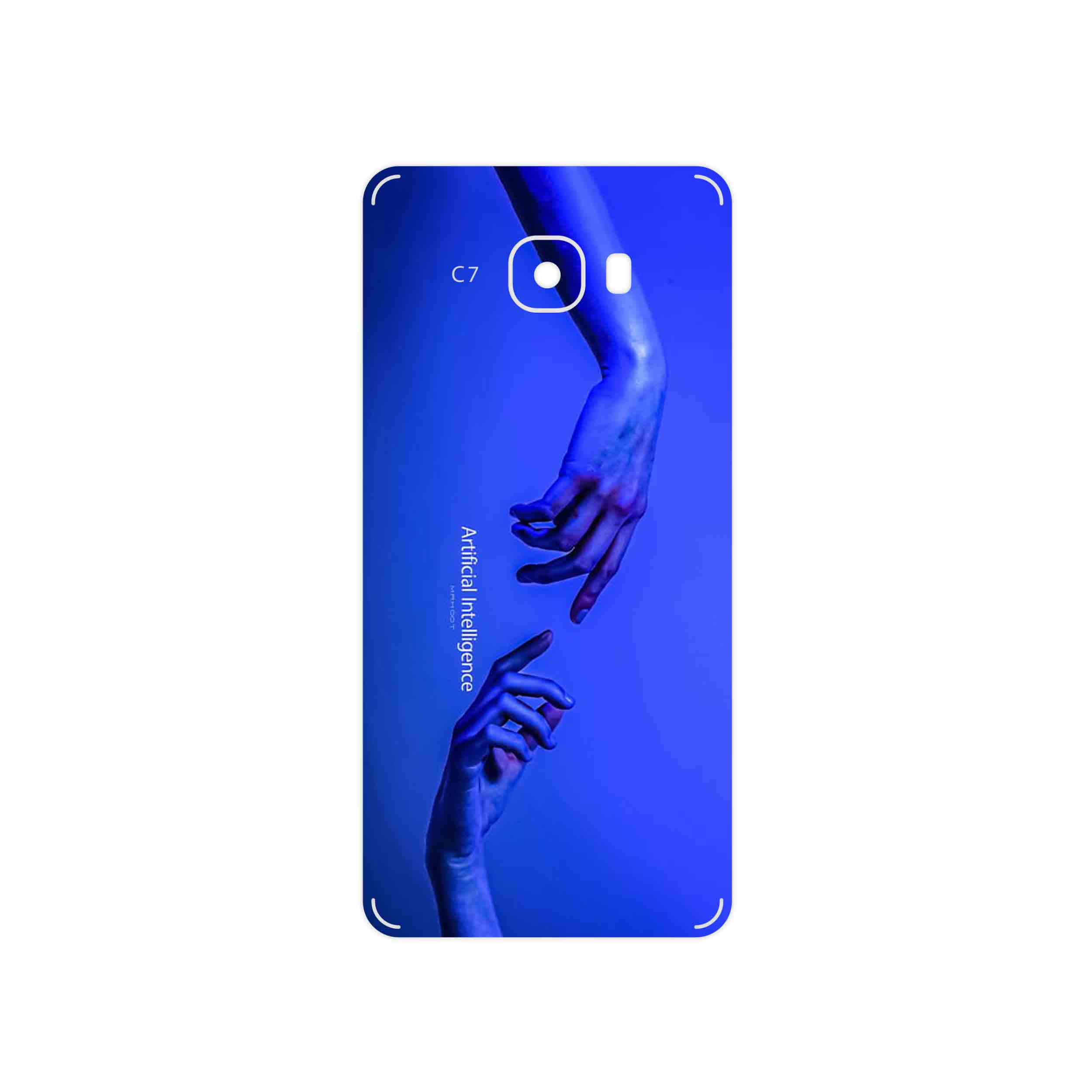 برچسب پوششی ماهوت مدل Artificial intelligence 1 مناسب برای گوشی موبایل سامسونگ Galaxy C7