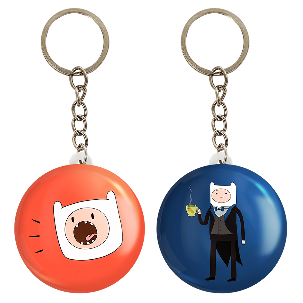 جاکلیدی خندالو مدل فین وقت ماجراجویی Adventure Time کد 2082720831 مجموعه 2 عددی