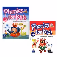 کتاب phonics For Kids 3_4 اثر جمعی از نویسندگان انتشارات ابداع 2 جلدی