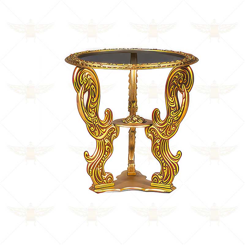 میز کنار سالنی پلیمری