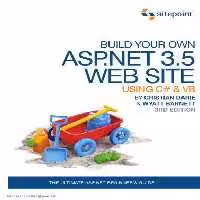 خرید و دانلود نسخه کامل کتاب Build Your Own ASP.NET 3.5 Web Site Using C# &amp; VB