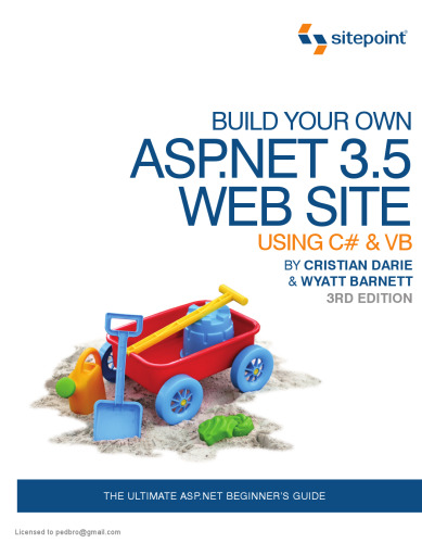 خرید و دانلود نسخه کامل کتاب Build Your Own ASPNET 35 Web Site Using C# &amp; VB