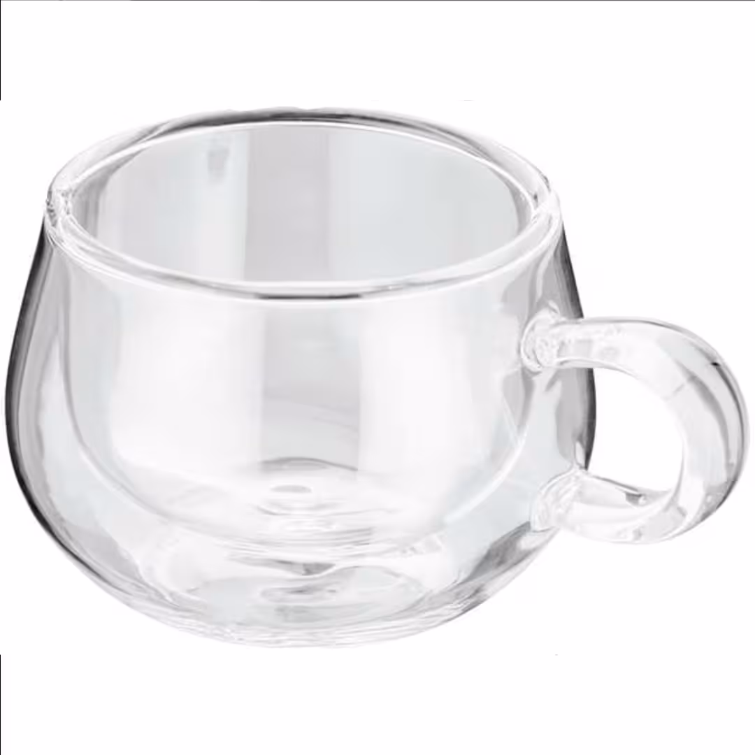 لیوان مدل دوجداره دسته دار کد B250