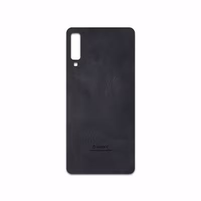 برچسب پوششی ماهوت مدل Graphite Buffalo Leather مناسب برای گوشی موبایل سامسونگ Galaxy A7 2018