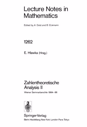خرید و دانلود نسخه کامل کتاب Zahlentheoretische Analysis II