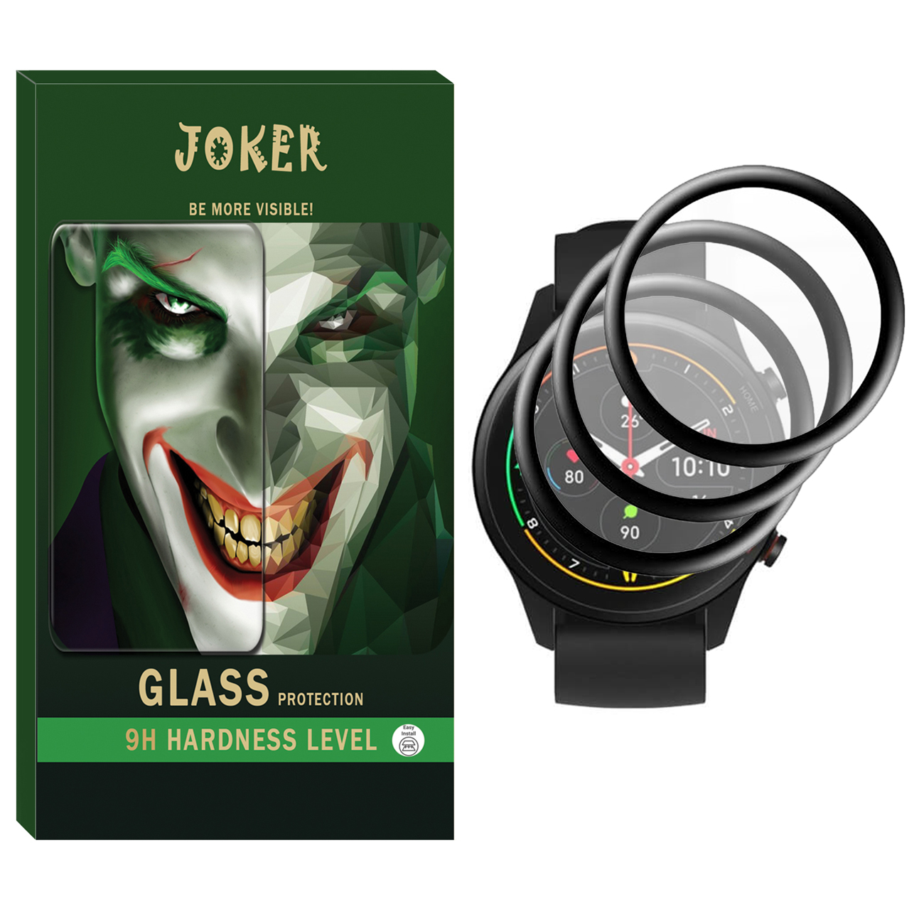 محافظ صفحه نمایش نانو جوکر مدل NJK مناسب برای ساعت هوشمند شیائومی Mi Watch بسته سه عددی