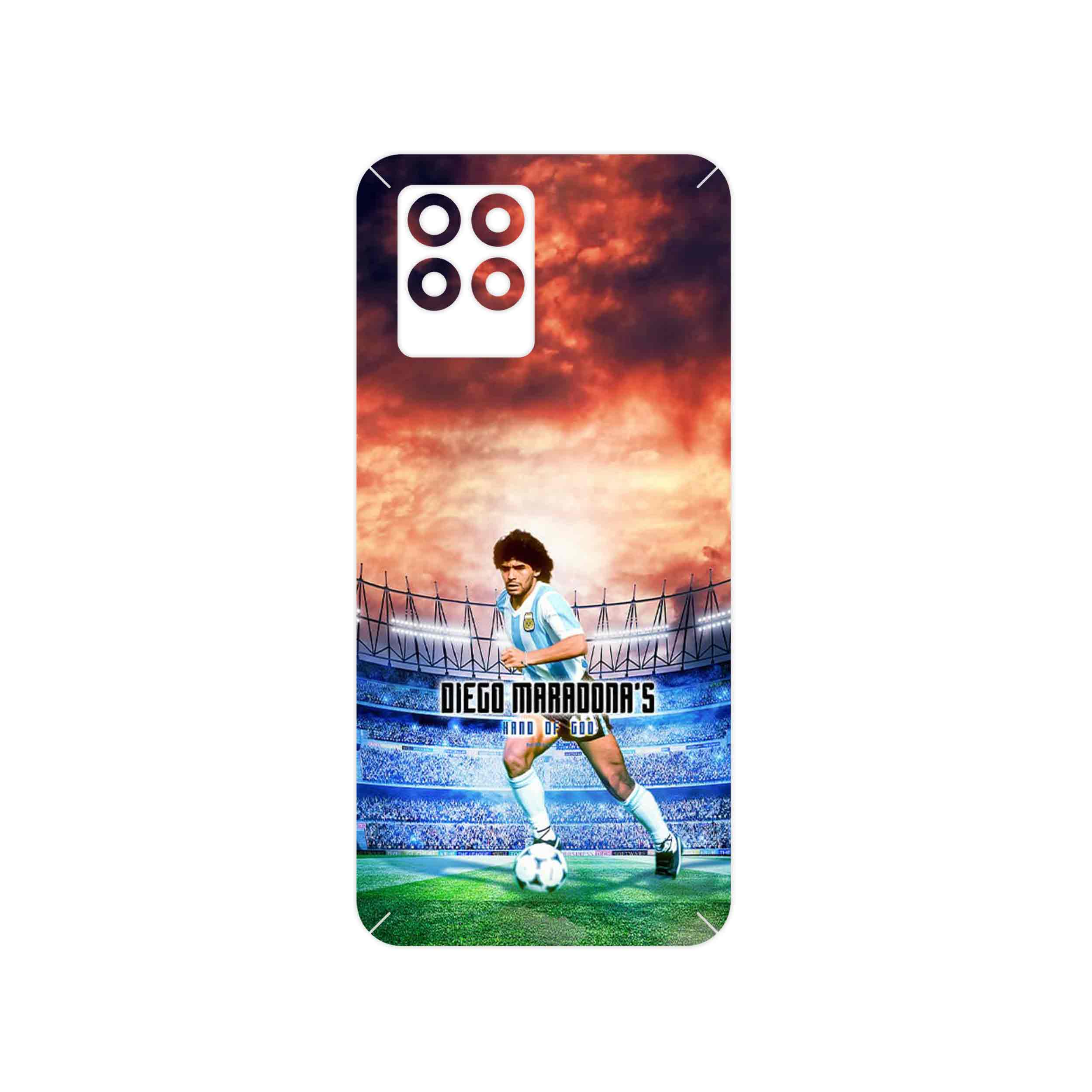 برچسب پوششی ماهوت مدل Diego Maradona مناسب برای گوشی موبایل ریلمی 8 Pro