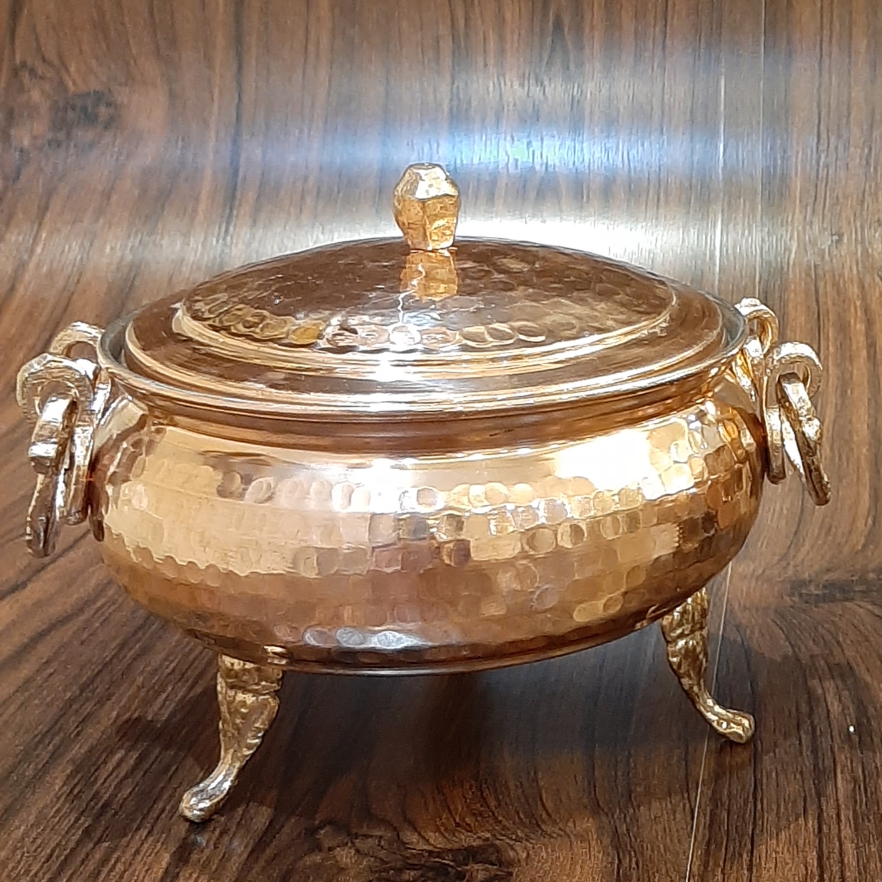 سوپخوری مسی چکشی قطر 20