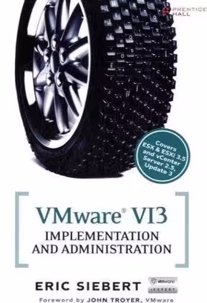 خرید و دانلود نسخه کامل کتاب VMware VI3 Implementation and Administration