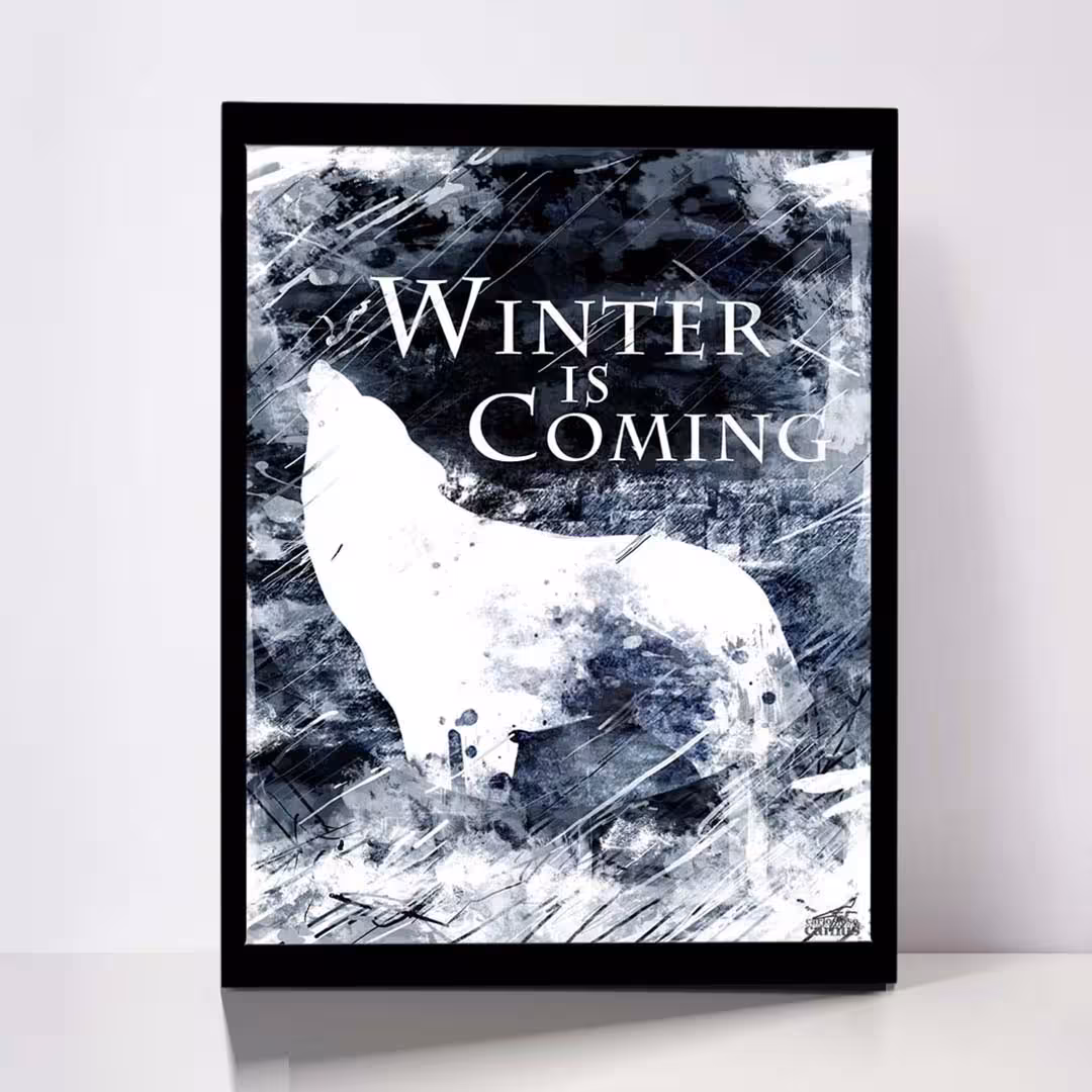 تابلو مدل Game of Thrones کد F-2285
