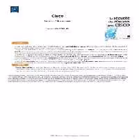 خرید و دانلود نسخه کامل کتاب CISCO : la sécurité des réseaux