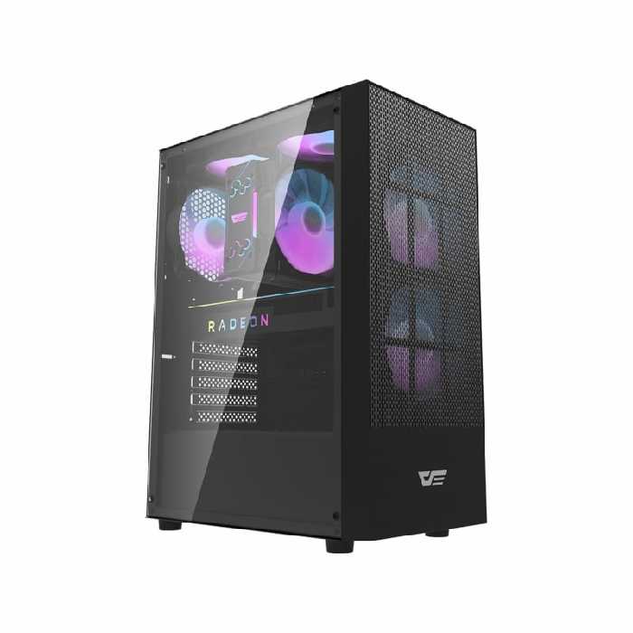 DarkFlash A290 ATX | طراحی مدرن با پنل شیشه‌ای