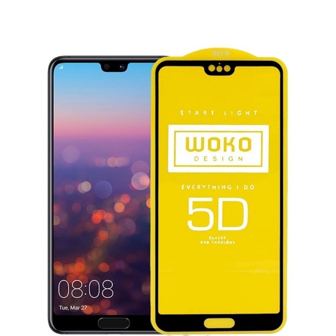 گلس شیشه ای گوشی P20 هوآوی مدل WOKO اورجینال فول کاور