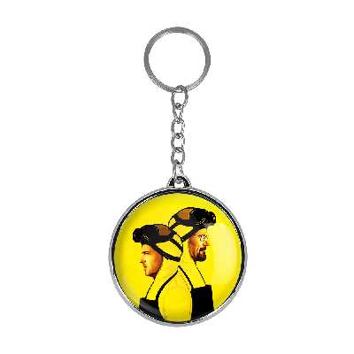 جاکلیدی خندالو طرح والتر وایت سریال Breaking Bad مدل دوطرفه کد 1329313289