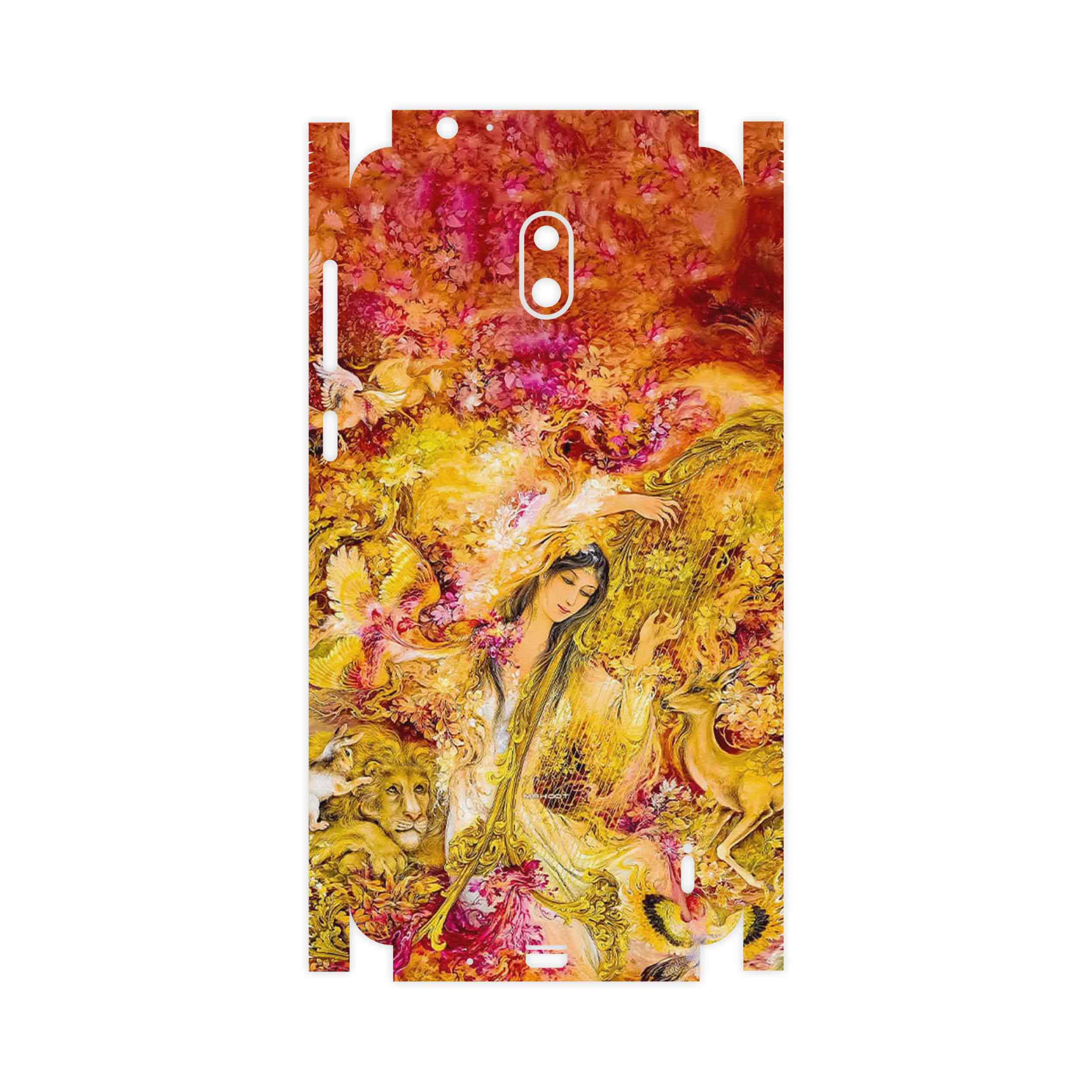 برچسب پوششی ماهوت مدل Persian miniature 1-FullSkin مناسب برای گوشی موبایل نوکیا 2