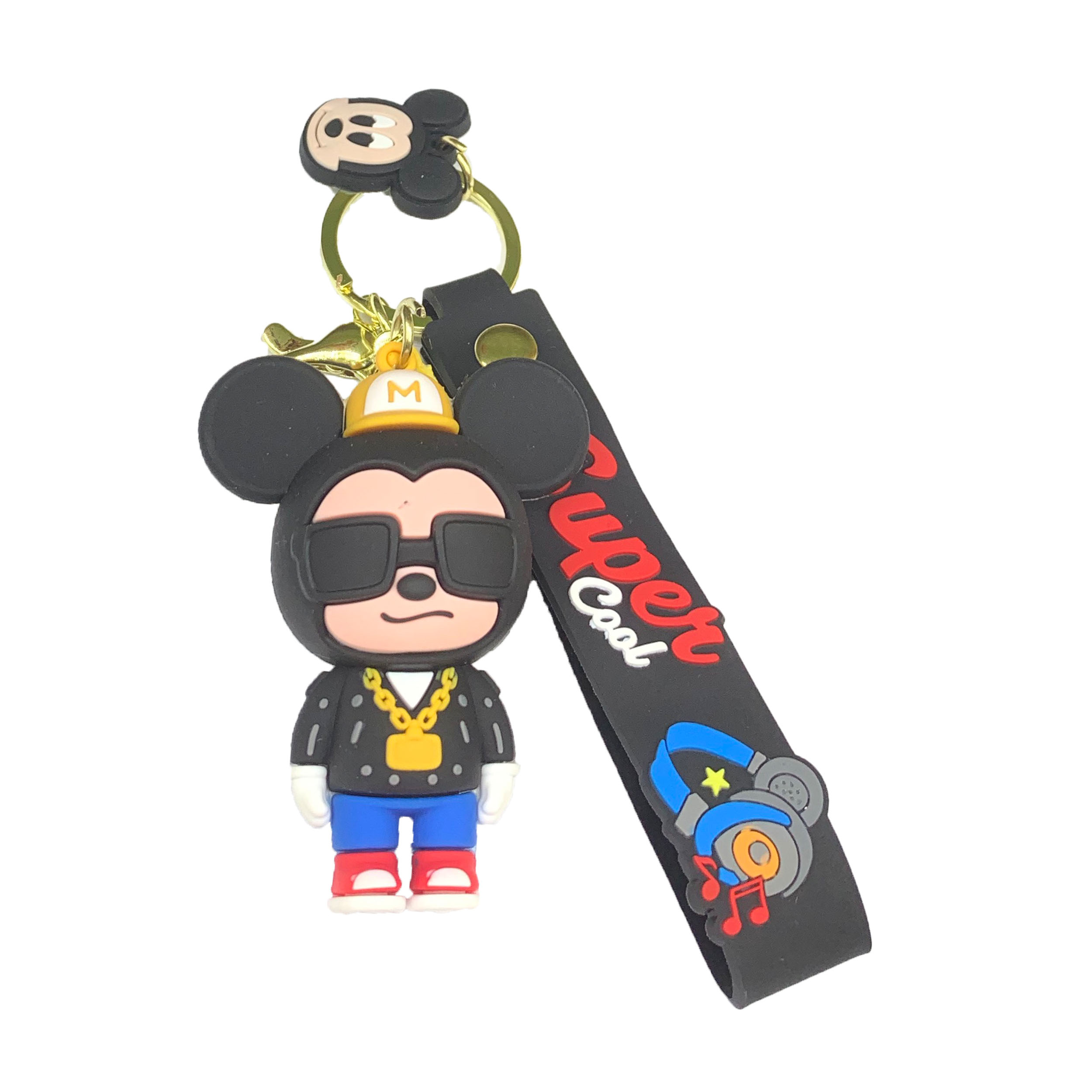 جاکلیدی مدل سیلیکونی طرح میکی موز پولدار 