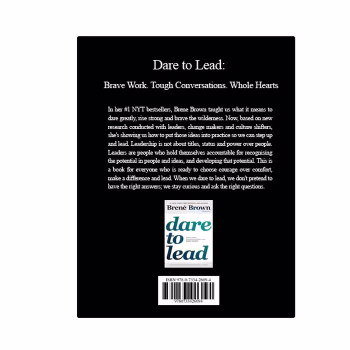 کتاب Dare to Lead: Brave Work. Tough Conversations. Whole Hearts اثر Brené Brown انتشارات نبض دانش