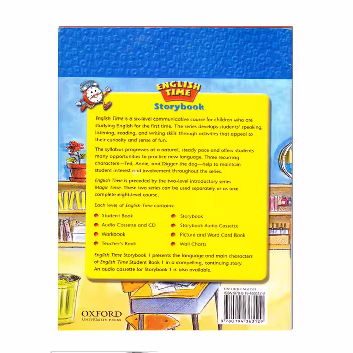 کتاب English Time Storybook 1 Annie And The Map اثر Setsuko Toyama انتشارات الوندپویان