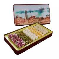 پنج لوز بزرگ طرح بافت تاریخی با پت سنتی یزد 850 گرمی