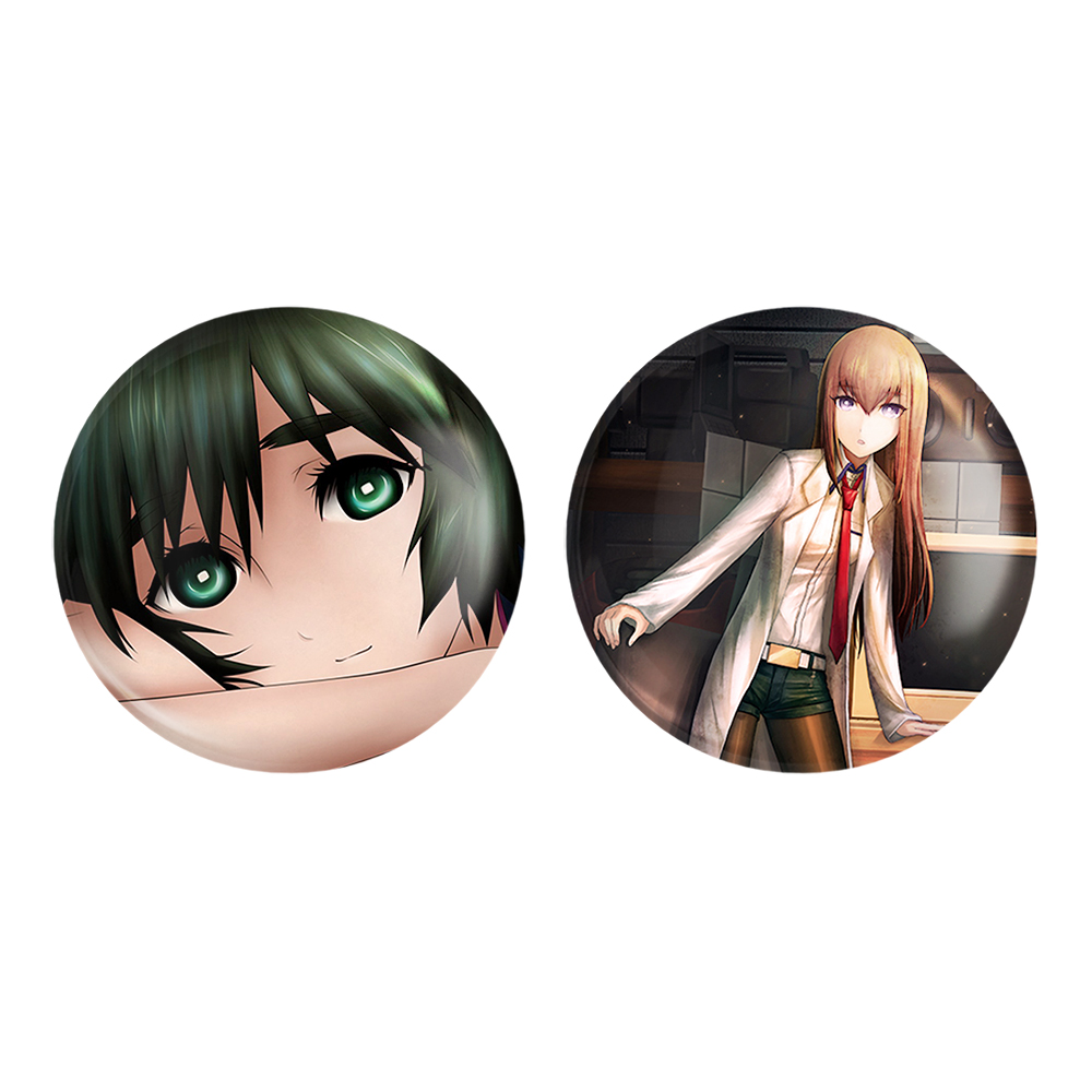 پیکسل خندالو مدل کوریسو ماکیسه و رینتارو انیمه اشتاینز گیت کد 1749117496 مجموعه 2 عددی