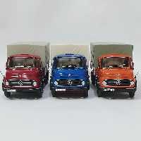 ماشین بازی کامیون ماکت در3رنگ مختلف با جعبه فلزی 