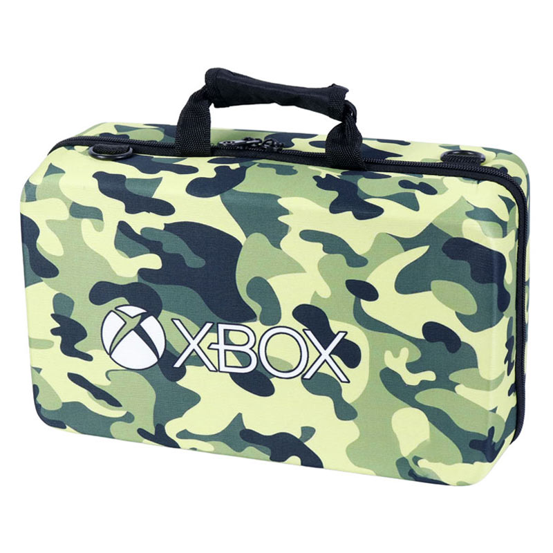 کیف کنسول بازی XBOX Series S طرح چریکی سبز زرد