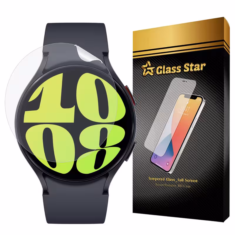 محافظ صفحه نمایش نانو گلس استار مدل MTBWS مناسب برای ساعت هوشمند سامسونگ Galaxy Watch 6 40 mm | کالا برتری
