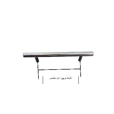 دستگیره کابینت مدل میله ای کد A10 بسته 3 عددی