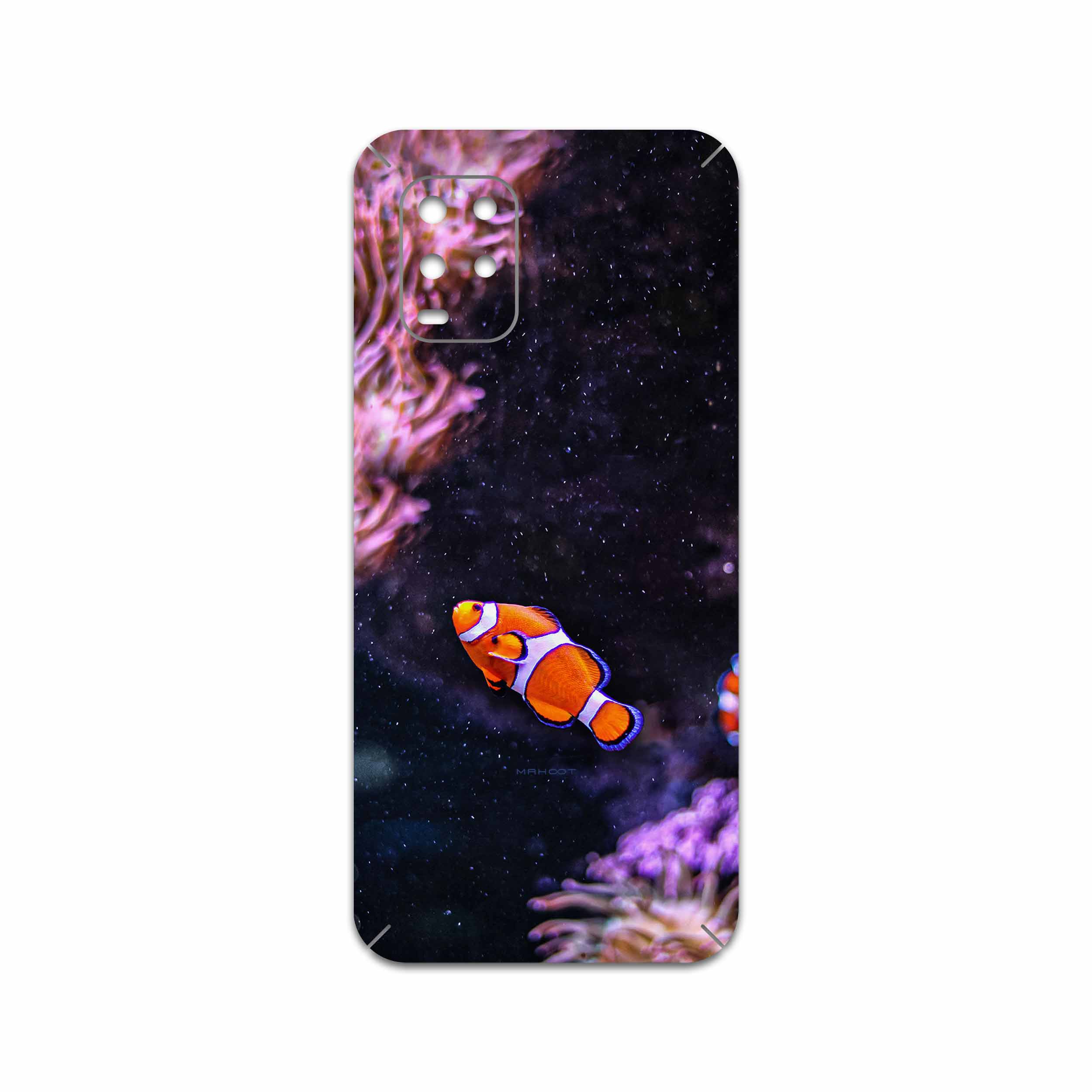 برچسب پوششی ماهوت مدل Clownfish مناسب برای گوشی موبایل شیائومی Mi 10 Lite 5G