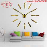 ساعت دیواری آتریکس مدل خطی S0011