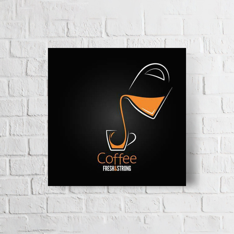 تابلو شاسی مدل کافی شاپ کد FCA3 | دنیای قاب