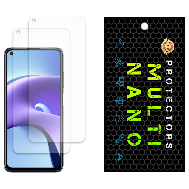 محافظ صفحه نمایش مات مولتی نانو مدل X-S2M مناسب برای گوشی موبایل شیائومی Redmi Note 9T بسته دو عددی | کالا برتری
