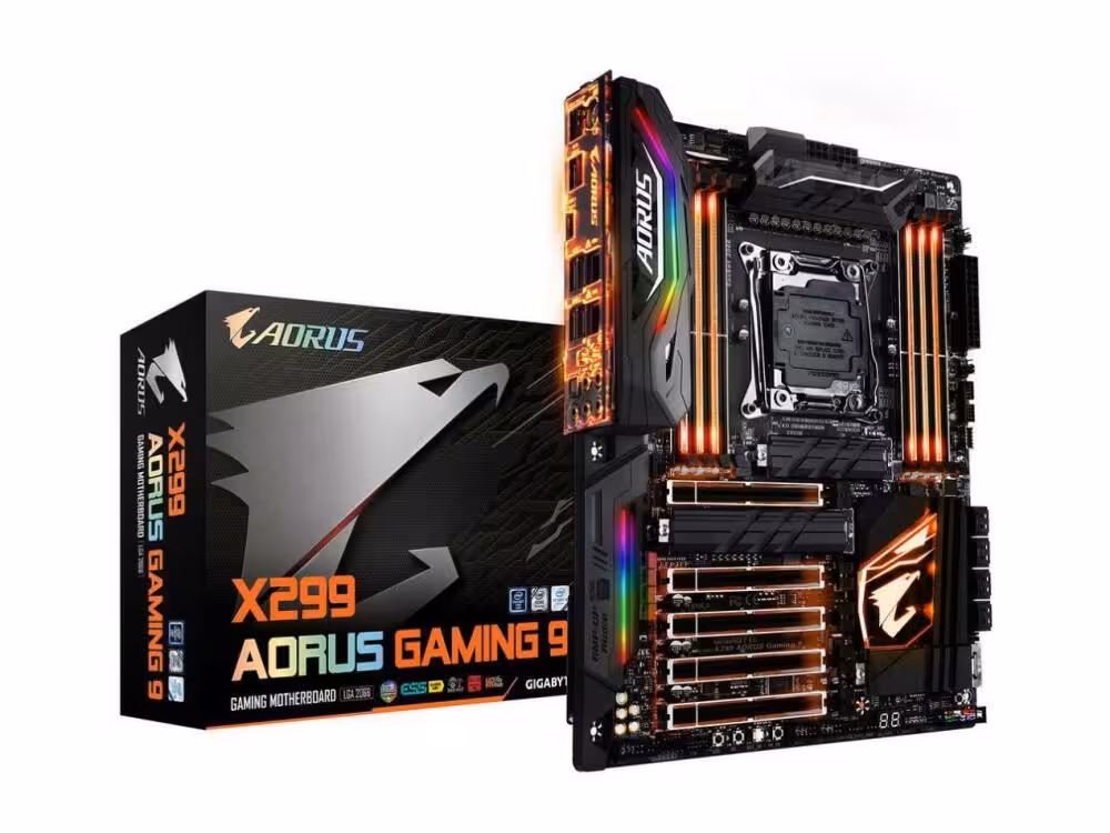 مادربرد گیگابایت  X299 AORUS Gaming 9