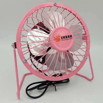 پنکه رومیزی USB شارک مدل SMALL-13CM فلزی