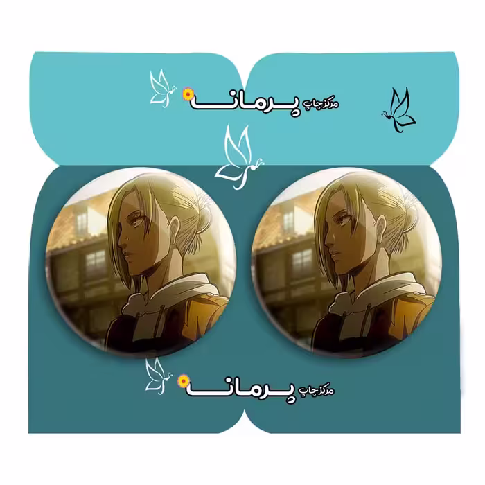 پیکسل پرمانه طرح نبرد تایتان ها کد pm2n 7421 مجموعه 2 عددی
