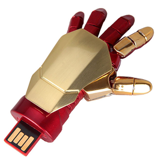 فلش مموری طرح دست مرد آهنی مدل Ul-IrMn01 ظرفیت 32 گیگابایت