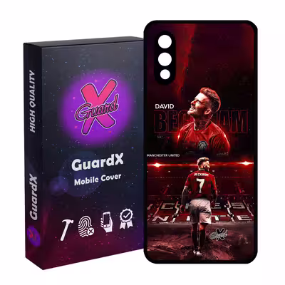 کاور گارد ایکس طرح David Beckham مدل Glass10581 مناسب برای گوشی موبایل سامسونگ Galaxy A02 / M02