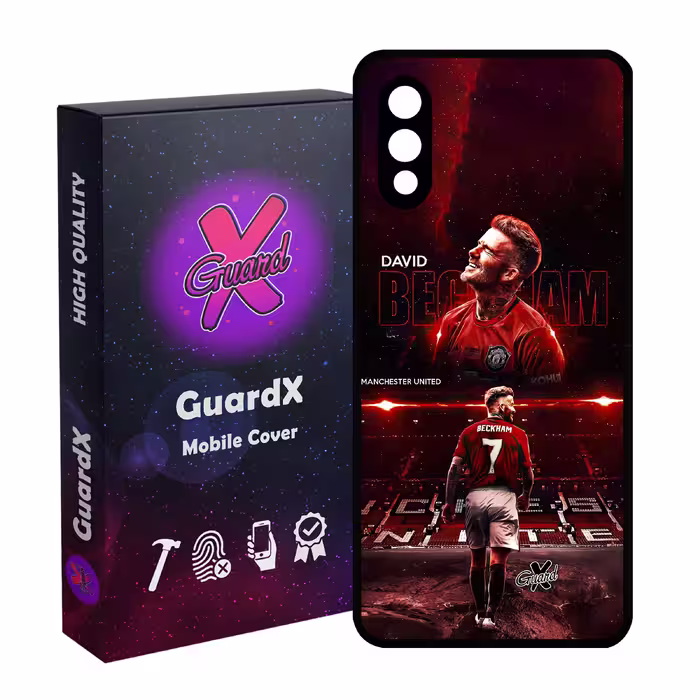 کاور گارد ایکس طرح David Beckham مدل Glass10581 مناسب برای گوشی موبایل سامسونگ Galaxy A02 / M02